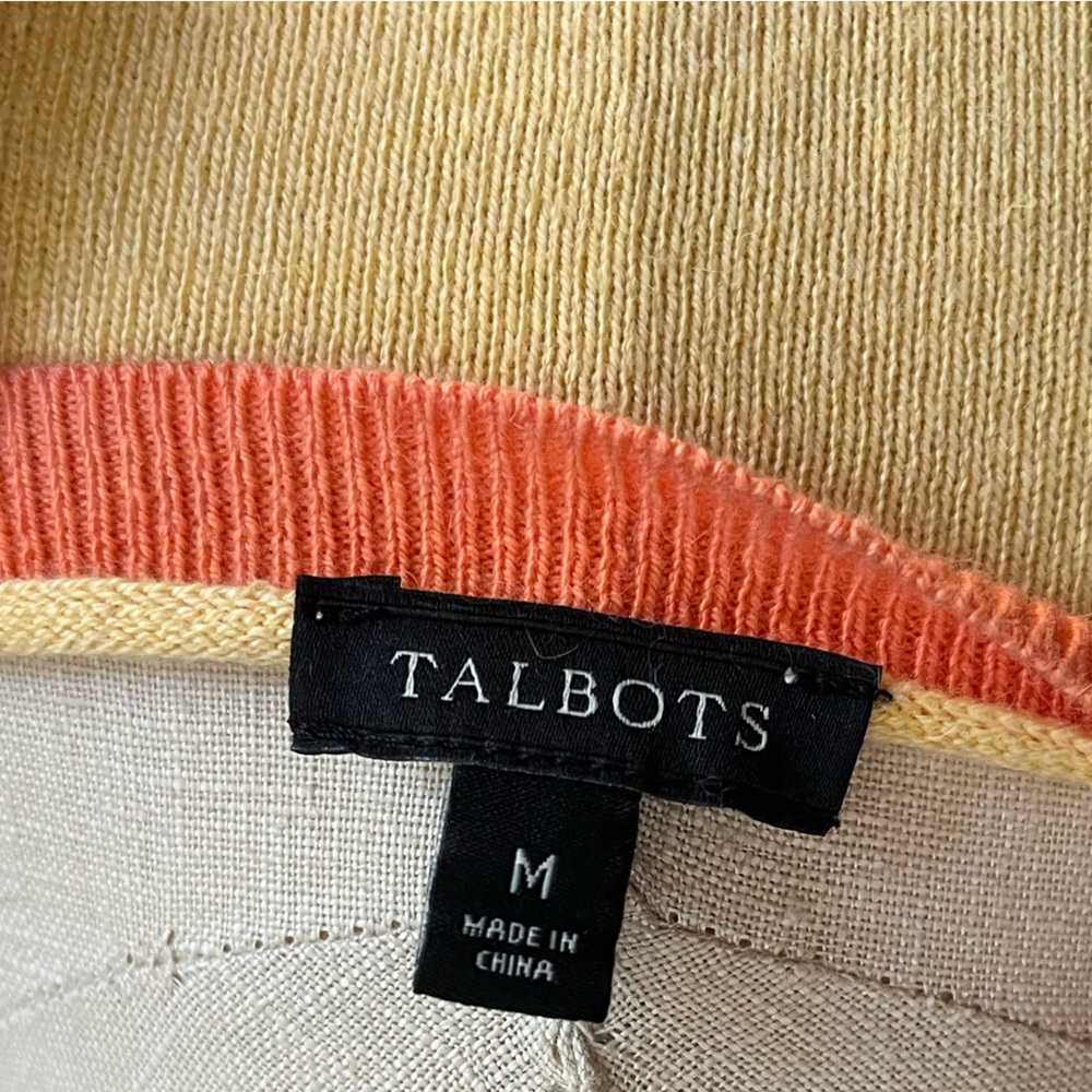 Talbots•Angora Zip Sweater•Sz Medium - Picture 7 of 7